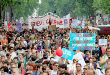 Στους δρόμους οι Γάλλοι εργαζόμενοι