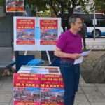 Από την προεκλογική παρουσία στη Λαμία