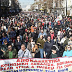 Χιλιάδες απεργοί διαδήλωσαν κατά του αντιασφαλιστικού νομοσχεδίου