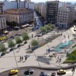 «Ράβε-ξήλωνε» στην πλατεία Ομονοίας
