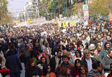 Μπροστά στην εφιαλτική πραγματικότητα της εργασιακής ζούγκλας και της σύνθλιψης των μισθών που επιβάλλει η κυβέρνηση