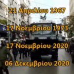 6 Δεκεμβρίου 2020: με αφορμή μία ακόμη απαγόρευση συναθροίσεων