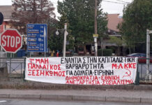 Απεργιακές παρεμβάσεις στη Λαμία