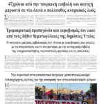 Τρομοκρατική προπαγάνδα και εκφοβισμός του λαού από τους δήθεν θεματοφύλακες της δημόσιας Υγείας