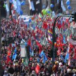 Μαζική κινητοποίηση στην Ιταλία, ενάντια στις προκλήσεις των φασιστών