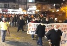Καβάλα: Μαζική συμμετοχή στην κινητοποίηση των εργαζομένων στην Kavala Oil λίγες μέρες μετά την επίθεση των ΜΑΤ