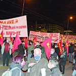 Πλούσια αγωνιστική δράση του Μ-Λ ΚΚΕ, της ΕΡΓΑΣ και της Πορείας σε όλα τα μέτωπα του αγώνα