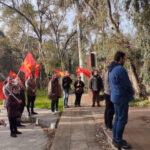 Αντιπροσωπεία του Μ-Λ ΚΚΕ κατέθεσε στεφάνι στο μνημείο της εκτέλεσης του Νίκου Μπελογιάννη