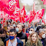 Αντινατοϊκή διαδήλωση στη Μαδρίτη