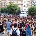 Θεσσαλονίκη: Συνεχόμενες μαζικές διαδηλώσεις ενάντια στην κυβερνητική πολιτική της καταστολής