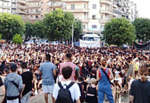 Θεσσαλονίκη: Συνεχόμενες μαζικές διαδηλώσεις ενάντια στην κυβερνητική πολιτική της καταστολής