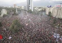 ΧΙΛΗ Διαδηλώσεις για την επέτειο της εξέγερσης και καταστολή από τον Μπόριτς