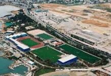 Άρχισε το ξήλωμα και των αθλητικώνεγκαταστάσεων στον Άγιο Κοσμά