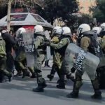 Με ακραία αστυνομική βία αντιμετωπίστηκαν οι λαϊκές κινητοποιήσεις για το έγκλημα στα Τέμπη