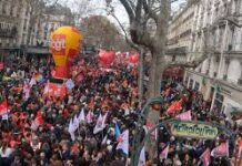 Γαλλία: Μεγαλειώδεις διαδηλώσεις την Εργατική Πρωτομαγιά ενάντιαστον αντι-συνταξιοδοτικό νόμο Μακρόν – Νέα απεργία στις 6 Ιούνη