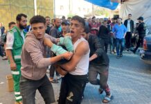 «Όλοι οι άντρες άνω των 16 ετών να βγουν στο προαύλιο με ψηλά τα χέρια» Νέα ναζιστικά διαγγέλματα στη Γάζααπό τον ισραηλινό φασισμό