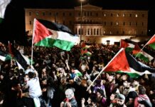 Μεγάλες διαδηλώσεις στην Ελλάδα και εκδηλώσεις αλληλεγγύης στην Παλαιστίνη