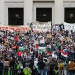 Ο φοιτητικός ξεσηκωμός στα αμερικάνικα πανεπιστήμιααπλώνεται διεθνώς καταγγέλοντας τη γενοκτονία