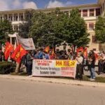 Από τη δράση του Μ-Λ ΚΚΕ και της Φοιτητικής Πορείας στα Γιάννενα