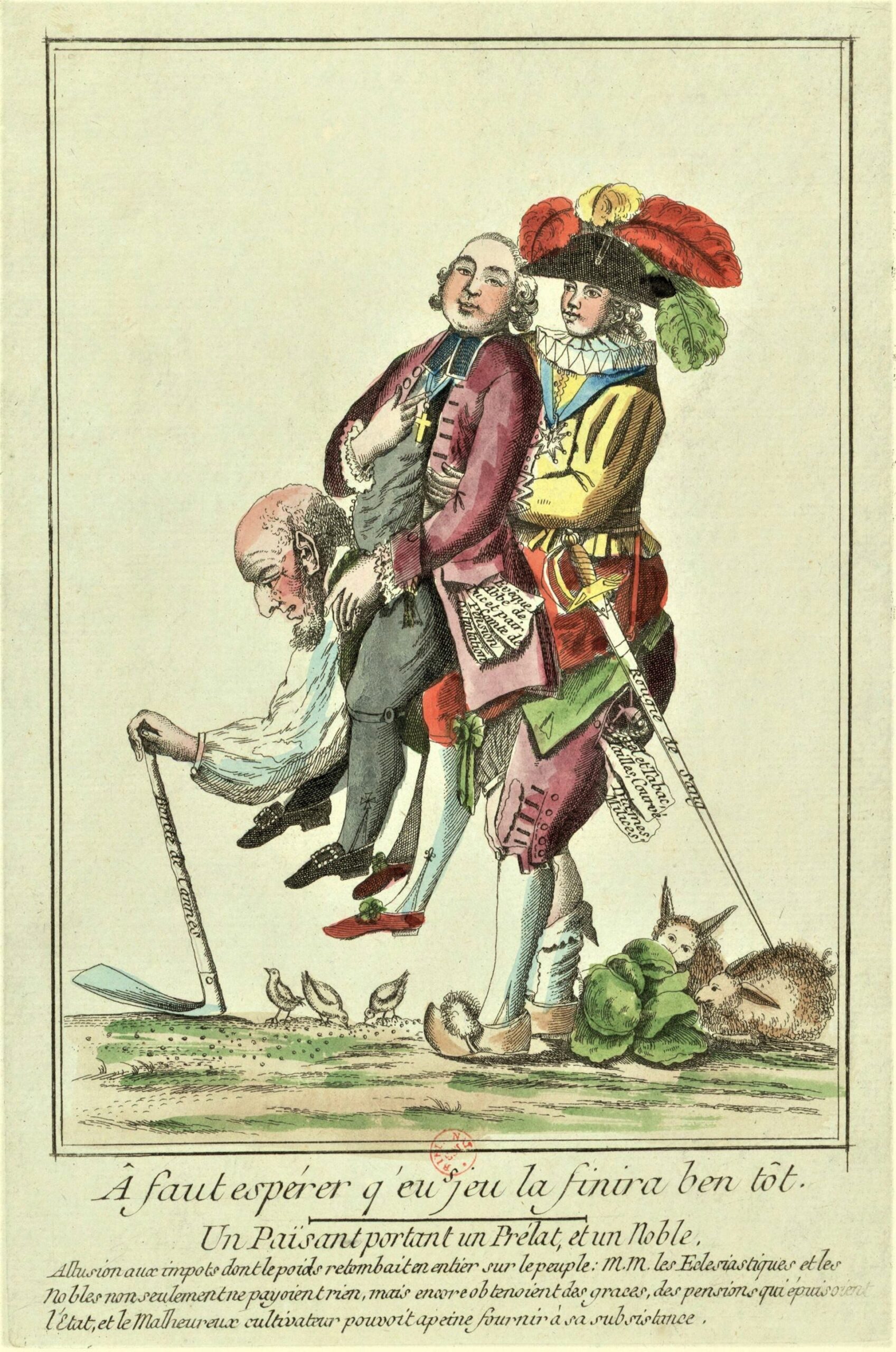 Taxes before French Revolution
