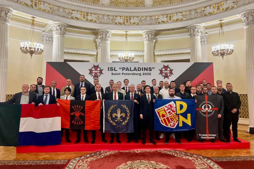 Fascist groups in Saint Petersburg Sep 2025