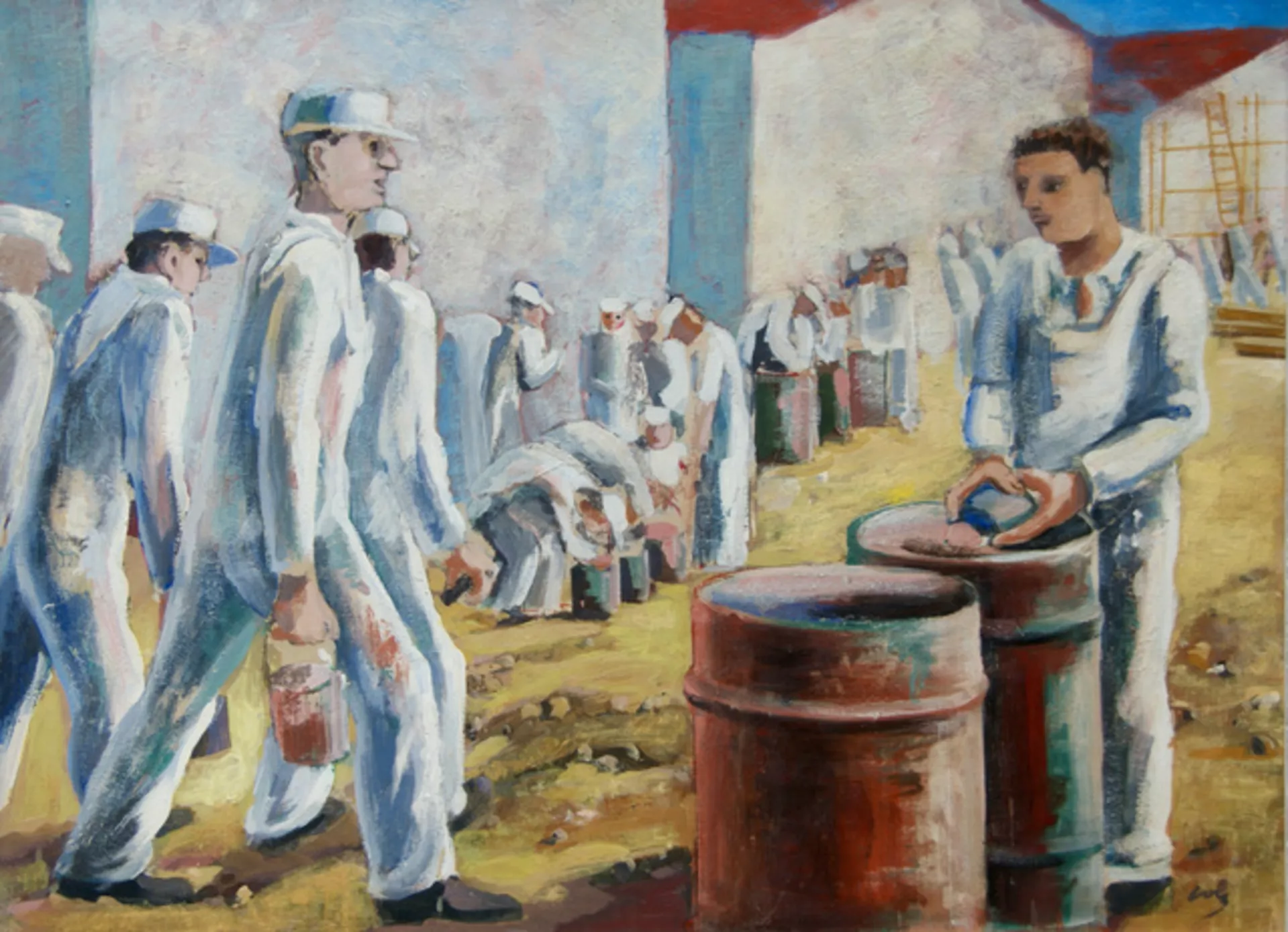 Herman Volz - Factory Workers 1939