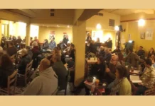 Σε ένα κατάμεστο ΣΗΜΑ πραγματοποιήθηκε η πολιτική εκδήλωση του Μ-Λ ΚΚΕ για την αχαλίνωτη επιθετικότητα του ιμπεριαλισμού