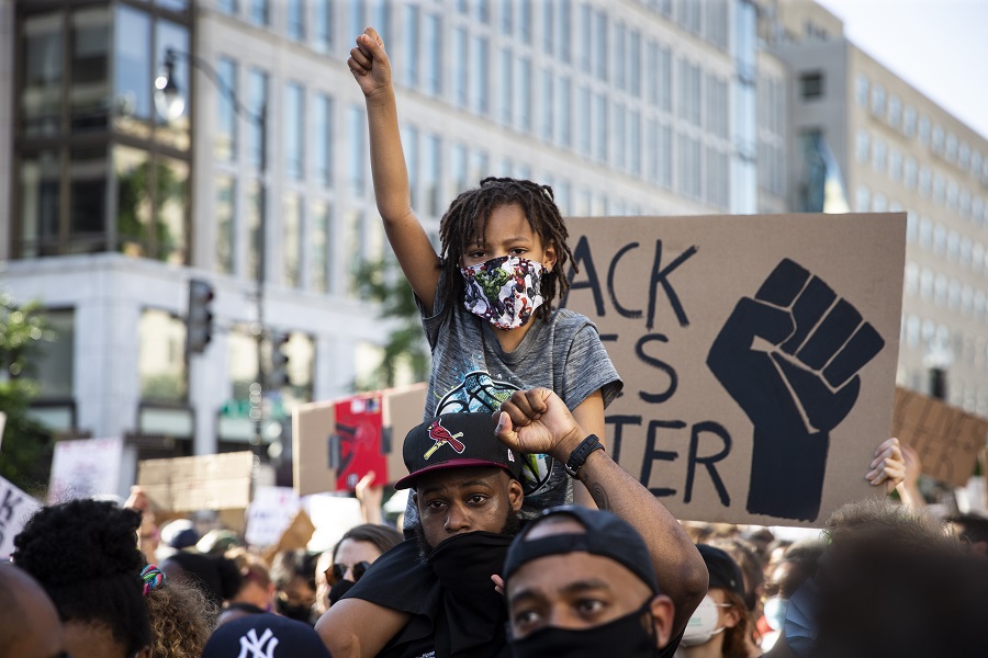 George Floyd protest in Washington, DC