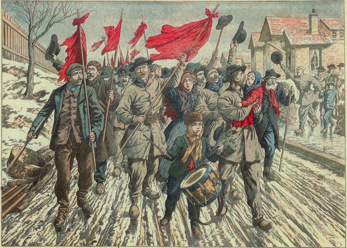 The Miners’ Strike in Pas-de-Calais (c 1906)